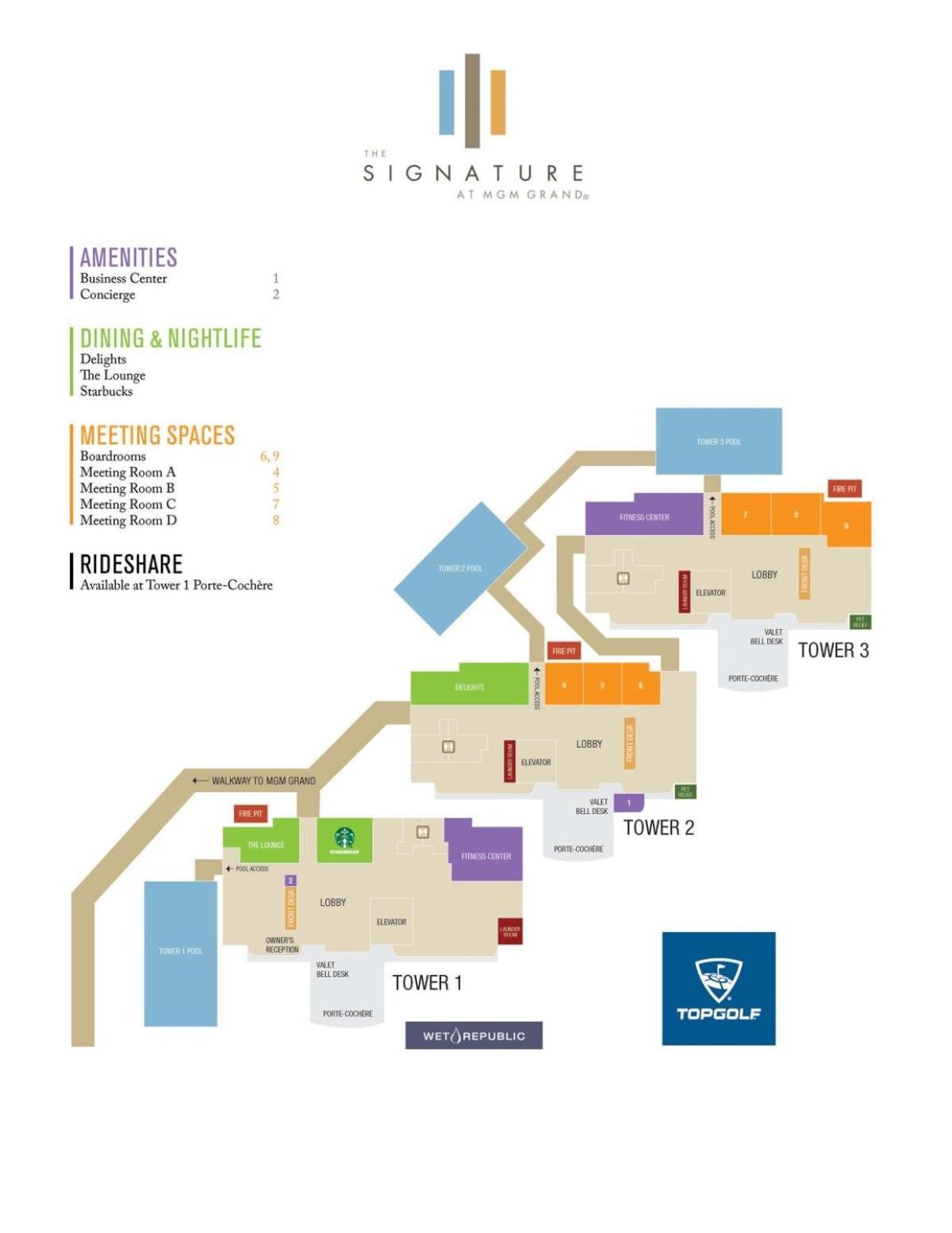 Mgm Signature-28-816 Jacuzzi Studio Las Vegas Bagian luar foto